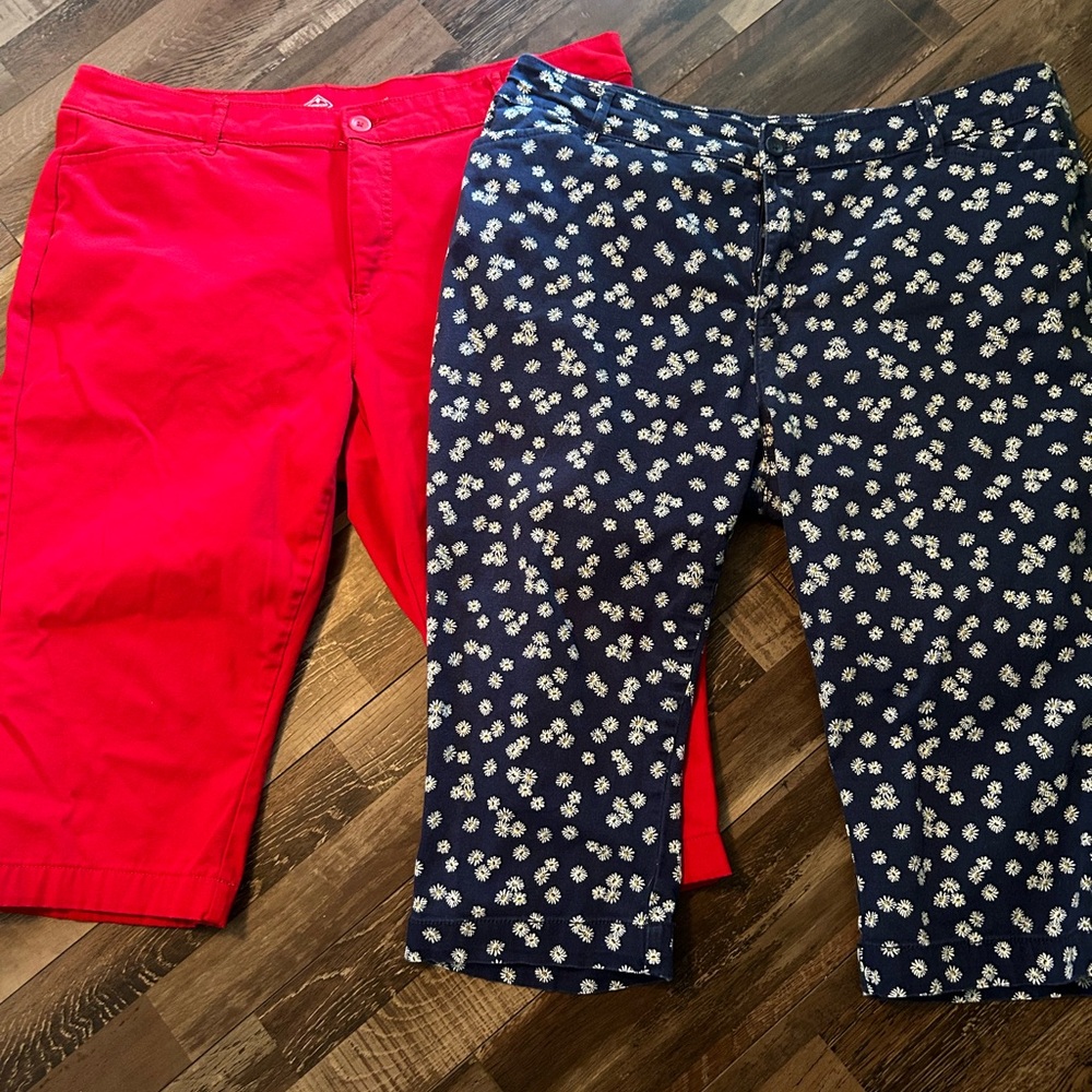 Pair of women’s capris